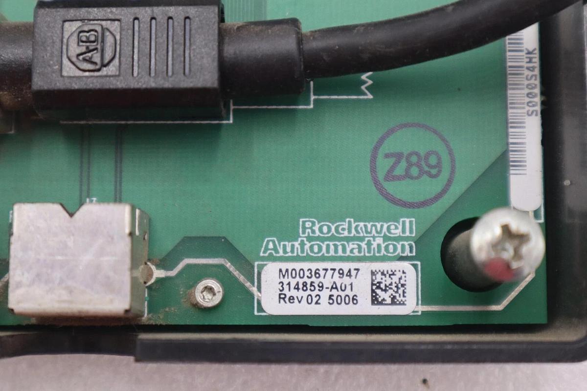 Used ALLEN BRADLEY 314859-A01 CONTROL PANEL WITH KEYPAD STOCK #K-2405