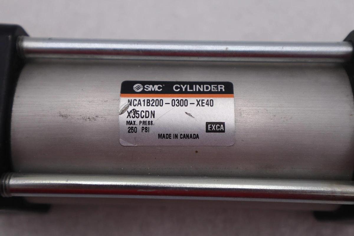 SMC NCA1B200-0300-XE40 X35CDN Cylinder #L-383-A