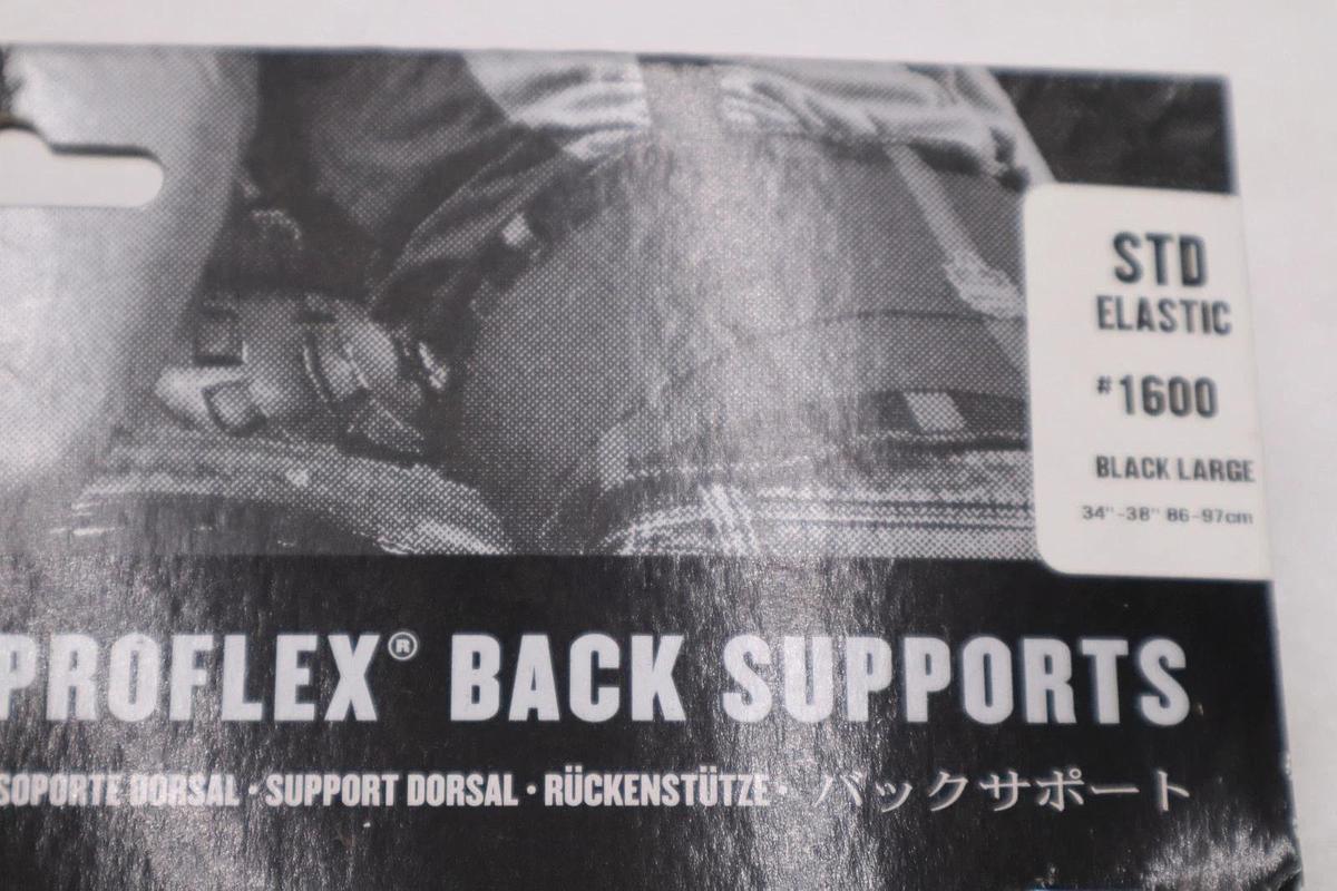 Used LOT OF 2 - NEW Ergodyne Proflex 1600 Back Support Size L STD Elastic STOCK H648A