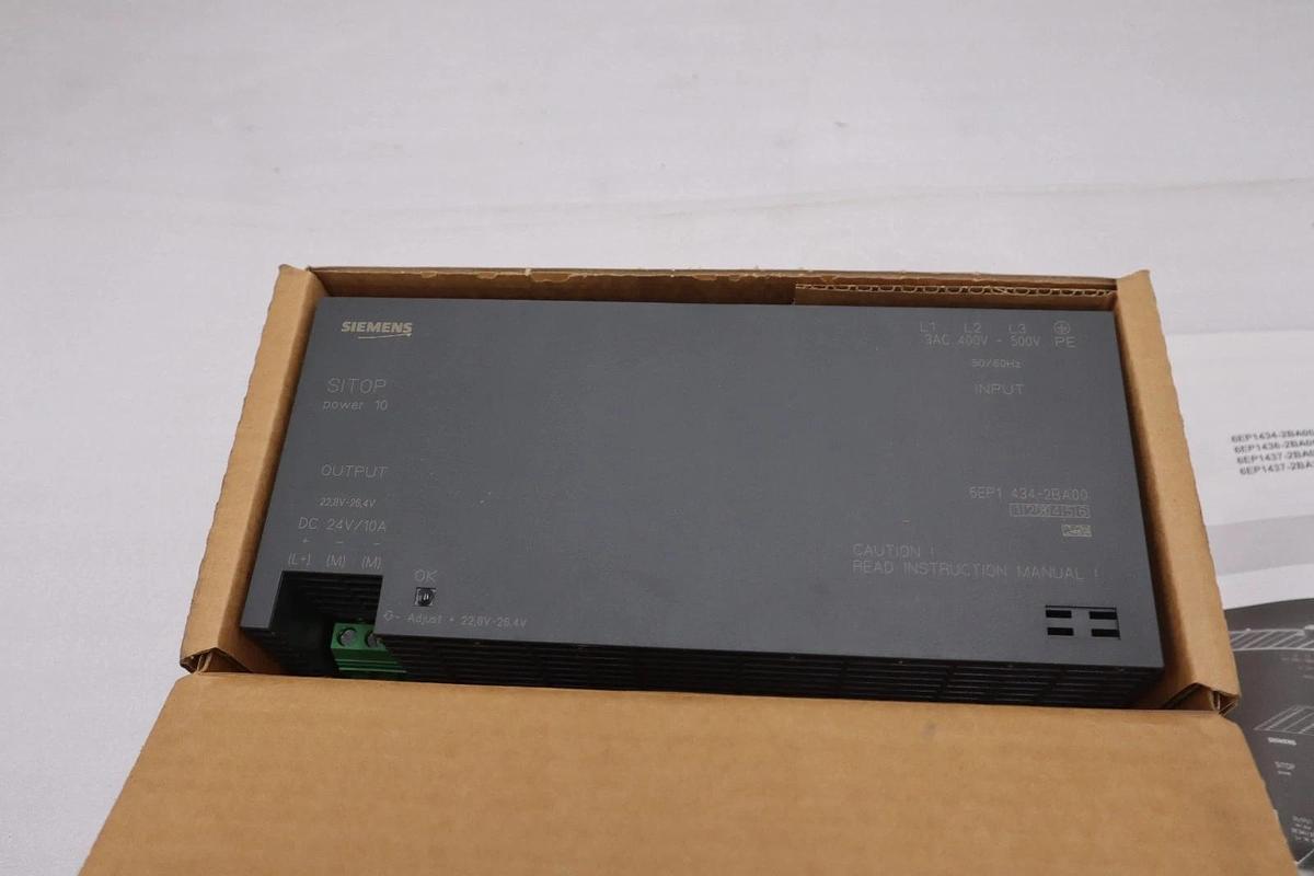 NEW OPEN BOX Siemens SITOP Power 10 Power Supply 6EP1 434-2BA00 STK GF323