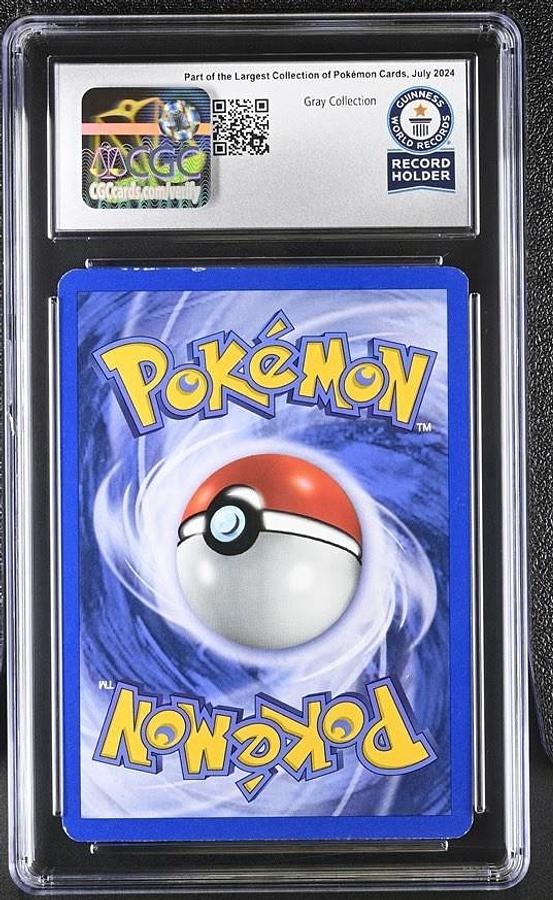 Used 2000 POKEMON BASE SET 2 #60 SEAKING CGC WORLD RECORD 1/1