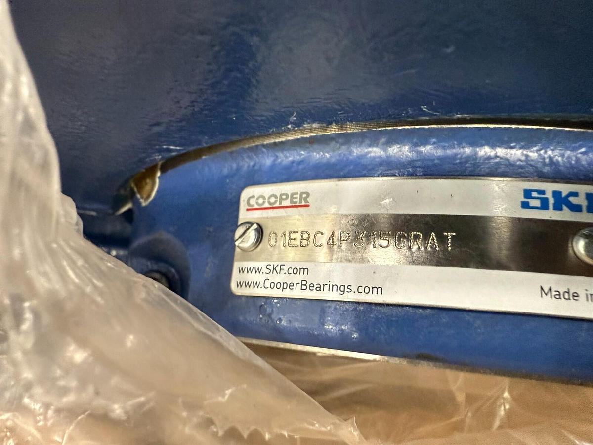 SKF COOPER 01EBC4P315GRAT / P0613 NEW UNIT NO BOX BEARING HOUSING STOCK HP-91