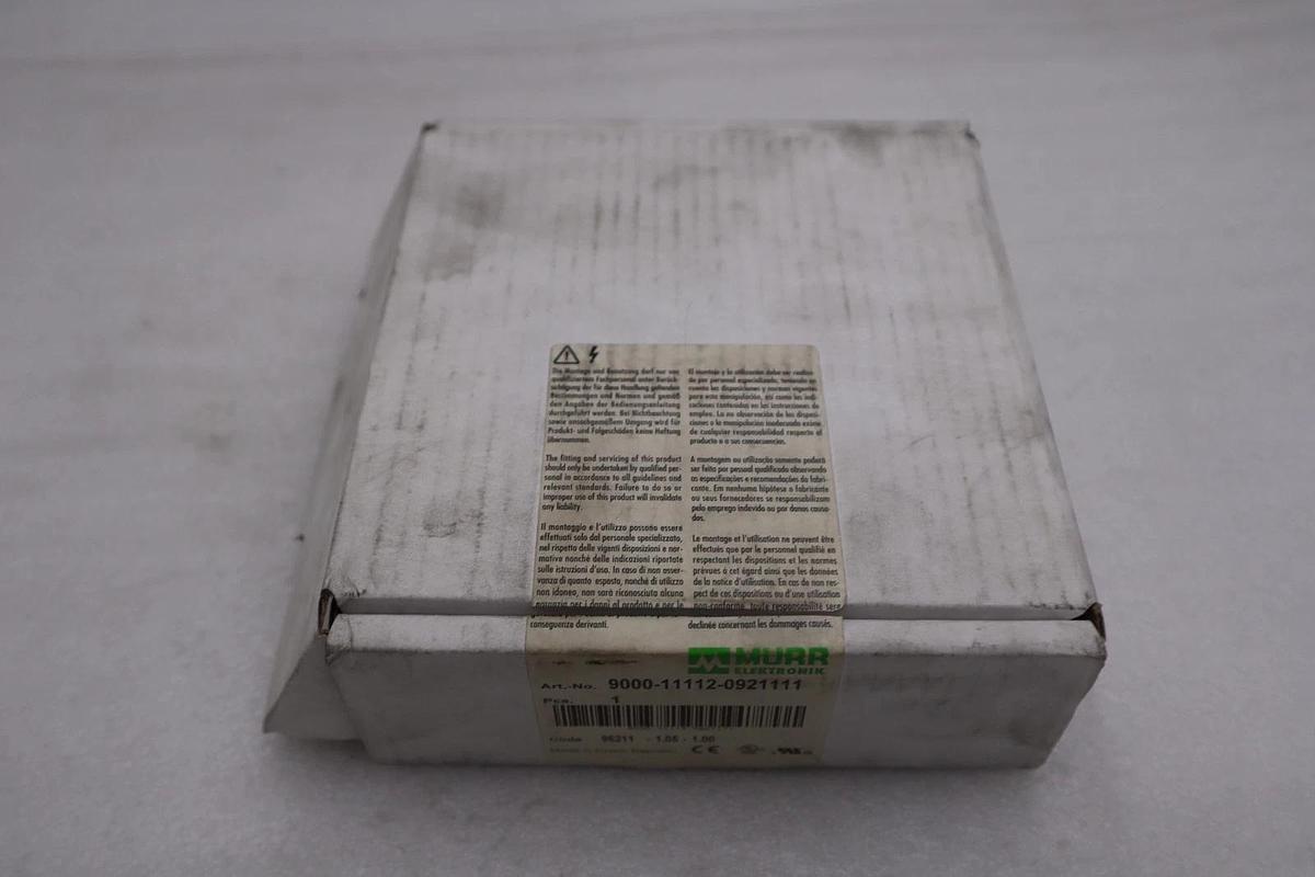 Used NEW OPEN BOX Murr Elektronik Switch Mode Power Supply 9000-11112-0921111 --GF46A