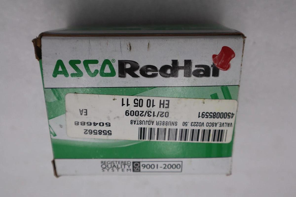 NEW ASCO V0223 Brass Flow Control Valve Without Manual STOCK G829A