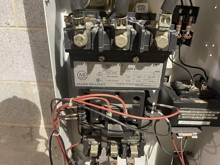 Used Allen Bradley 2100 Series Bucket Size 4 Fusible Motor Control 509-EOD 120 V S-32