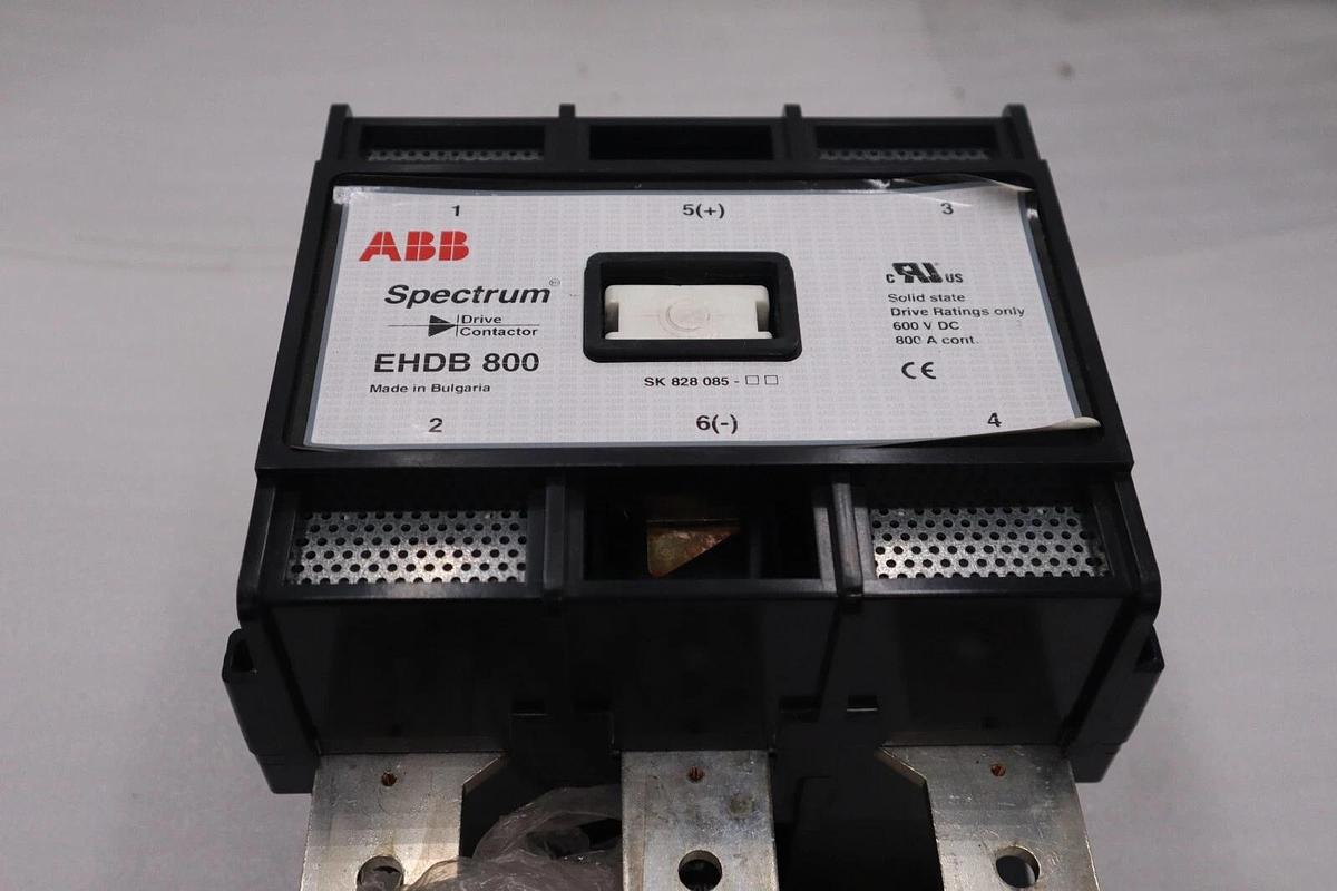 Used Abb Spectrum EHDB 800 Drive Contactor 120v-ac 600v-dc 800a Amp STOCK 1734B
