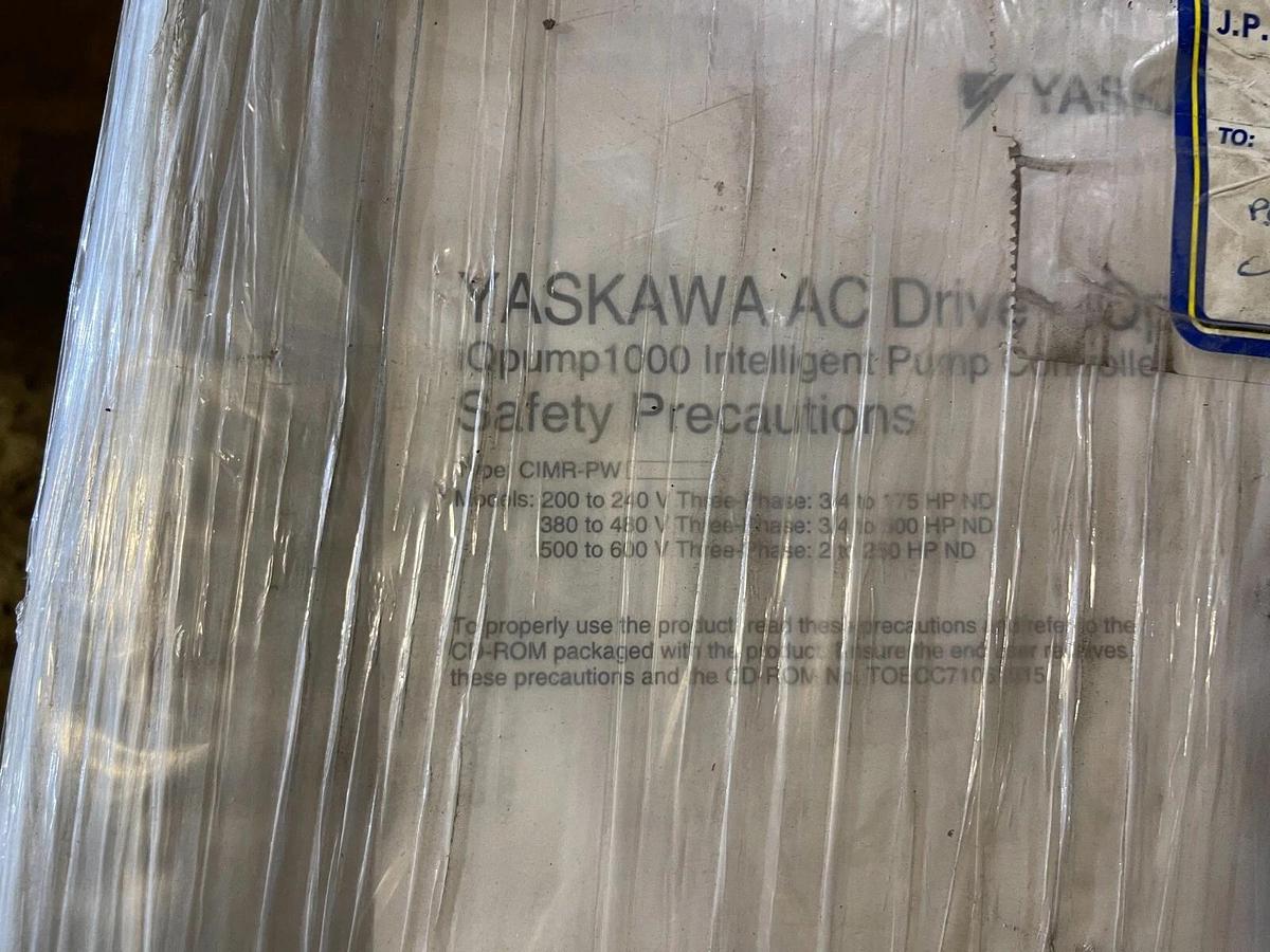 Yaskawa CIMR-PW4A0208AAA iQpump1000 Pump Drive NEW STOCK W-61