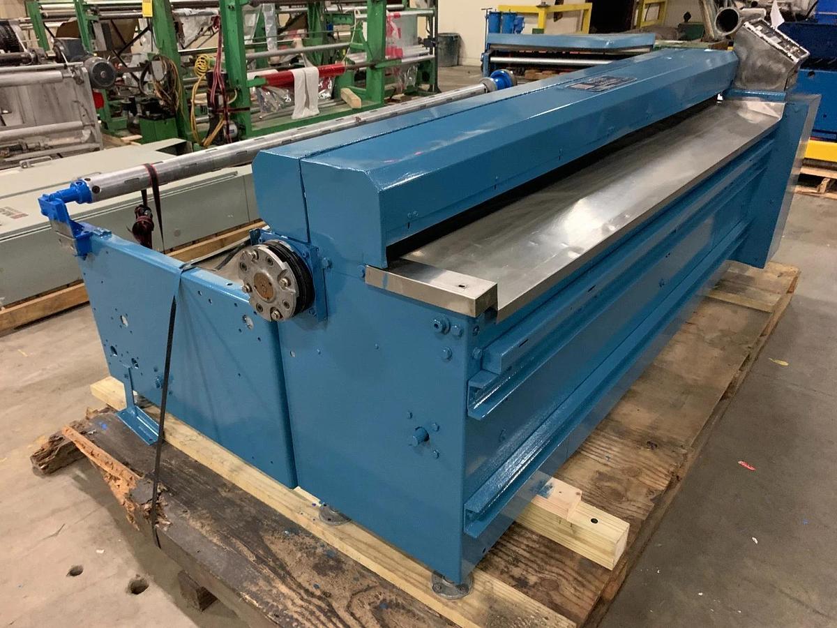 Used 84" ROSENTHAL SINGLE KNIFE GUILLOTINE SHEETER MODEL WA-S-7-HUB7TEVVAA