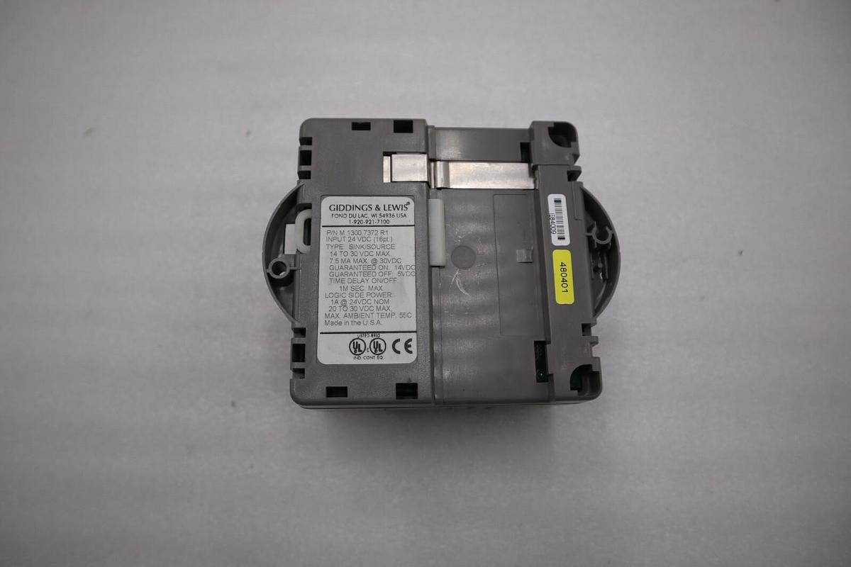 Used Giddings & Lewis M.1300.7372 R1 Input Module 24VDC SINK/SOURCE STOCK 5182A