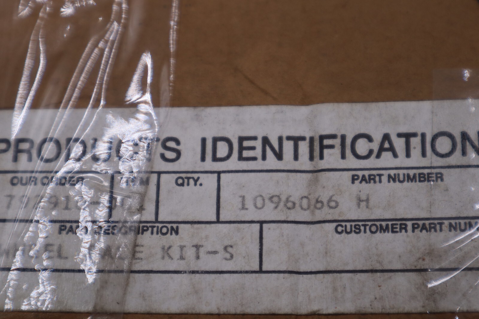Used NEW LINK-BELT 1096 X 066H WHEEL FACE KIT 1096066H SIZE 0 STOCK B-827