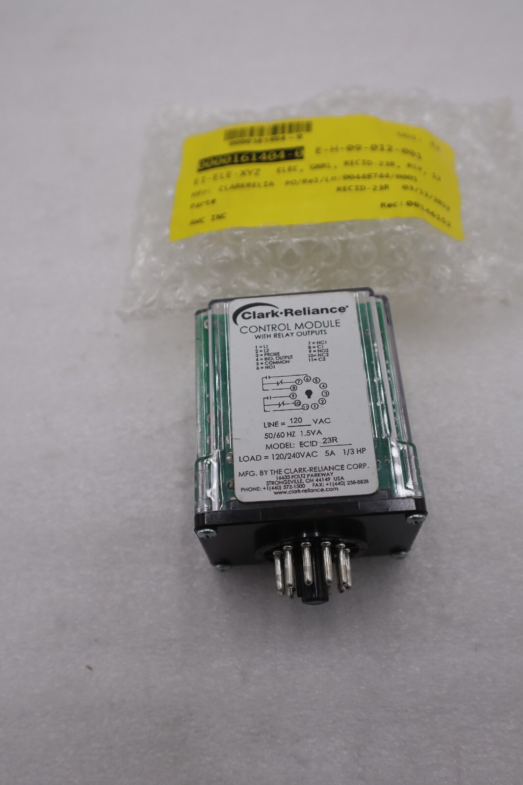 Used NEW OPEN BOX Clark Reliance ECID-23R Control Module STOCK G909A