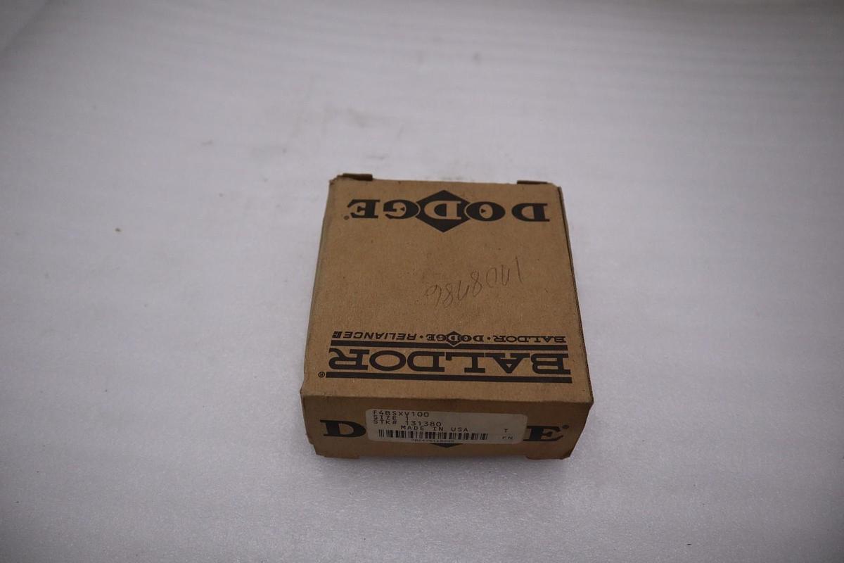 NEW 131380 F4B-SXV-100 4-BOLT FLANGE BEARING STOCK H341A