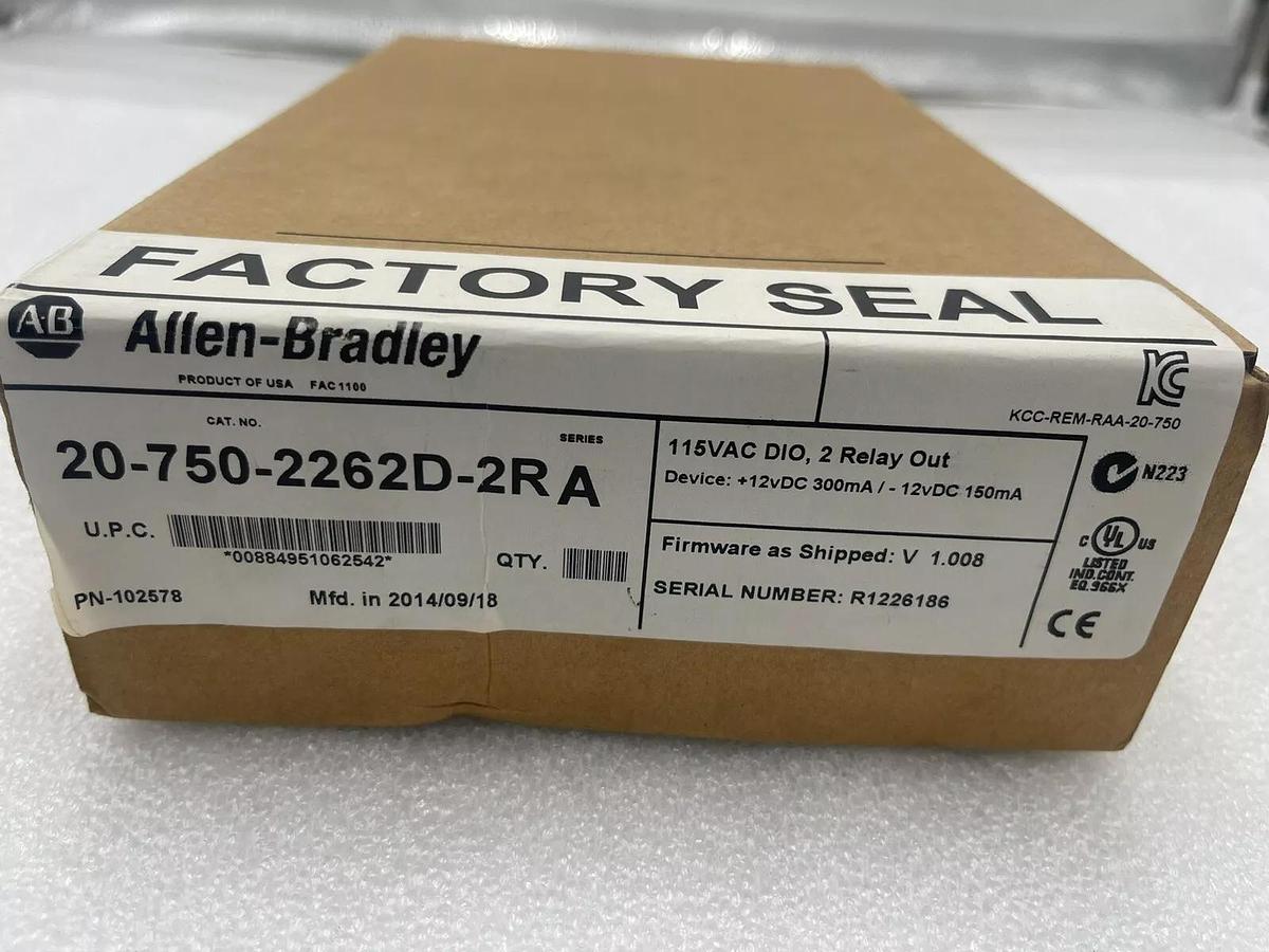 Surplus Sealed Allen Bradley 20-750-2262D-2R /A PowerFlex 750 STOCK K-1933
