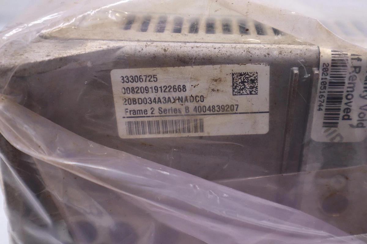 Used REFURB Allen Bradley PowerFlex 700 20BD034A3AYNADC0 MFG 2014 AC Drive STOCK 2447