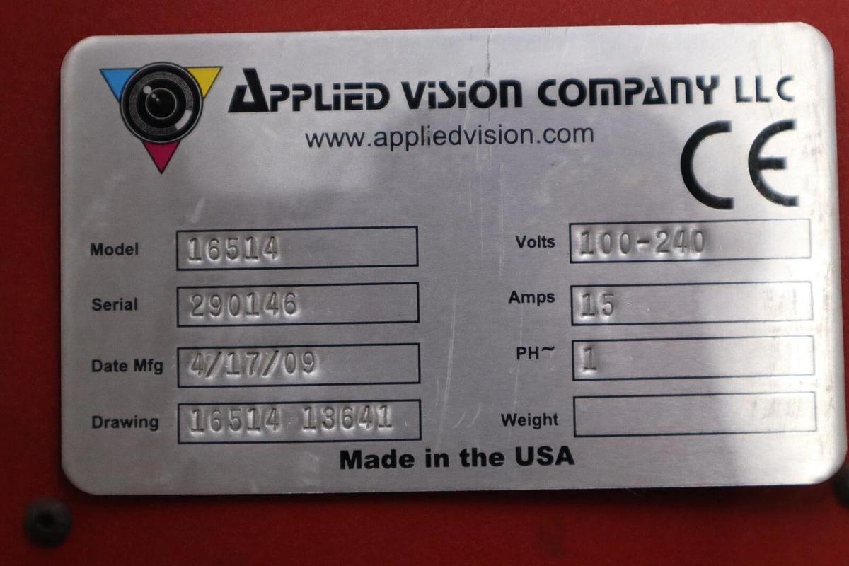 Used Applied Vision PN 16514 Genius MX Processor STOCK H1290