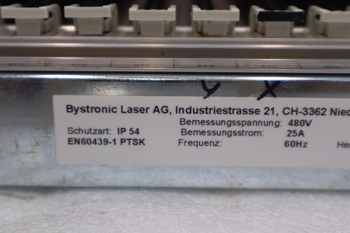Used BYSTRONIC 4503860 MODULE SLOT RACK PANEL STOCK 5023