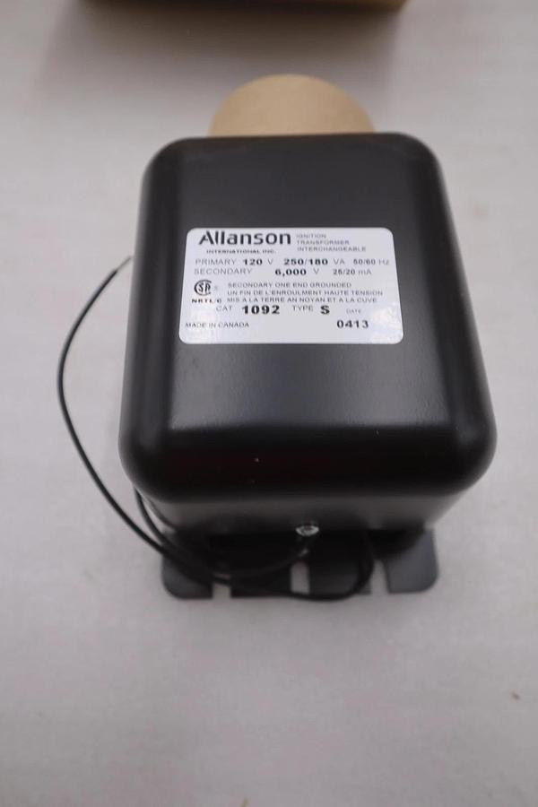 Used Allanson 1092S 6000V Ignition Transformer Gas Burners - NEW - STOCK GF1062 627863150804