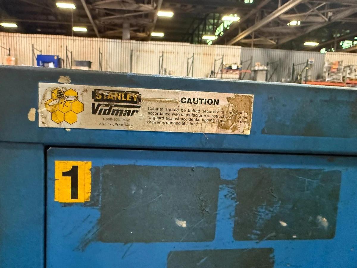 Used STANLEY VIDMAR CABINET TWO DRAWER STOCK HP-112