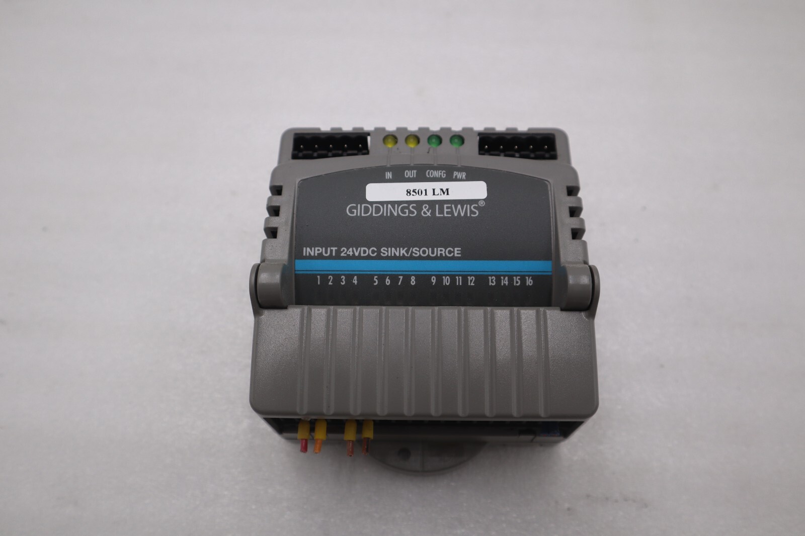 Used GIDDINGS & LEWIS M.1300.7372 R1 Input Module 24VDC SINK/SOURCE STOCK 637-D