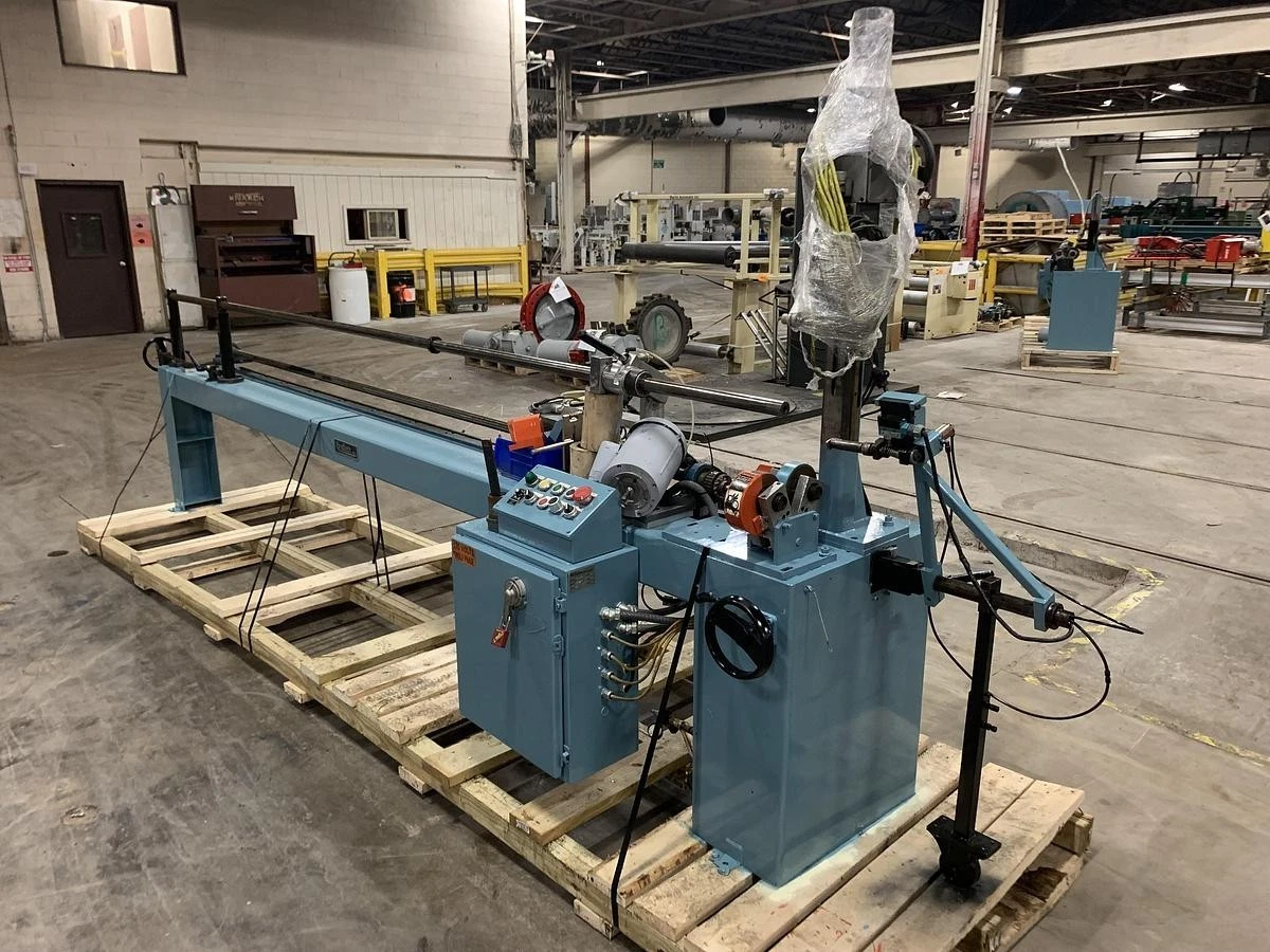 Used 120" WIDE CORETECH MODEL 10/120 CORE CUTTER AUTOMATIC UNIT
