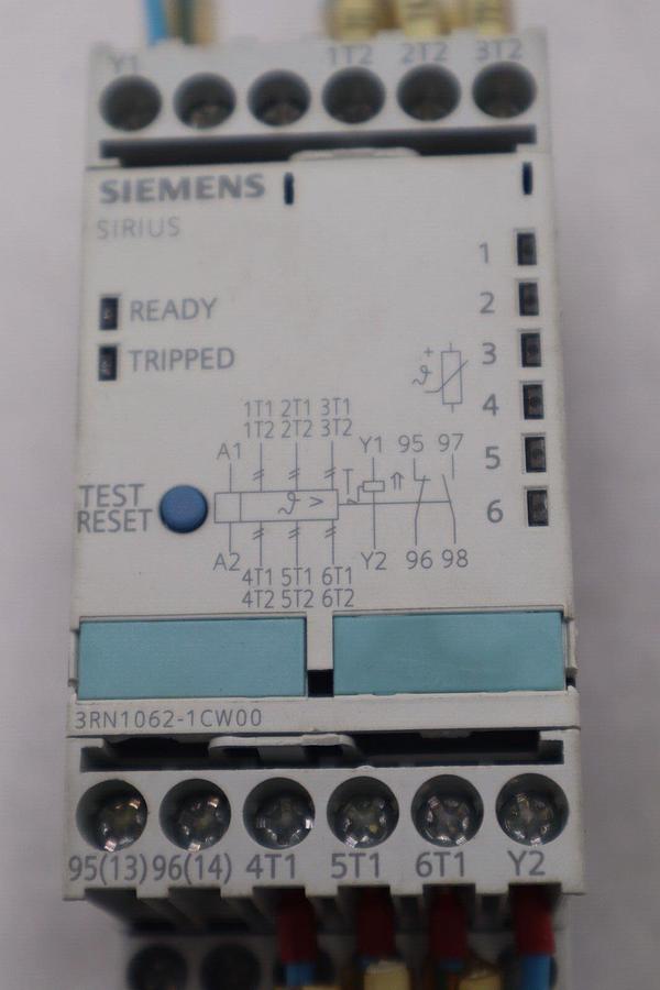 Used SIEMENS 3RN1062-1CW00 THERMISTOR MOTOR PROTECTION CIRCUIT STOCK K-3836