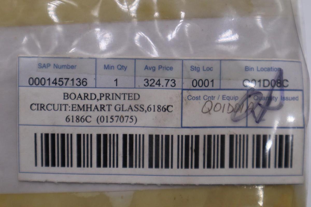 Used NEW IN BOX BOARD 6186C / 6186C PRINTED CIRCUIT STOCK H436A