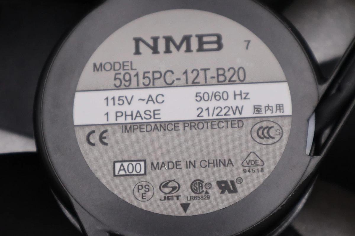 New OPEN BOX NMB 5915PC-12T-B20 A00 115V Cooling Fan STK H1550