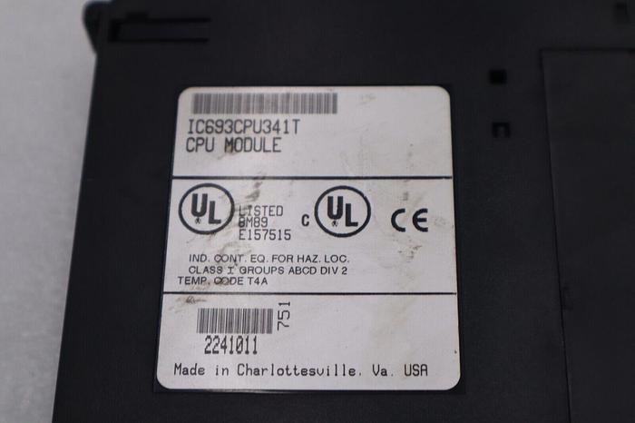 GE FANUC IC693CPU341T CPU MODULE #L-548-C
