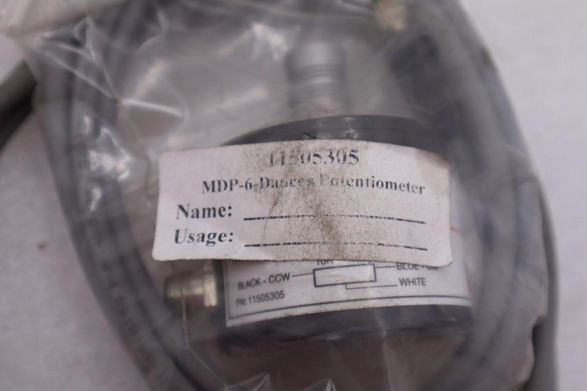 Used MONTALVO MDP-6 DANCER POTENTIOMETER PN 11505305 STOCK #091-A