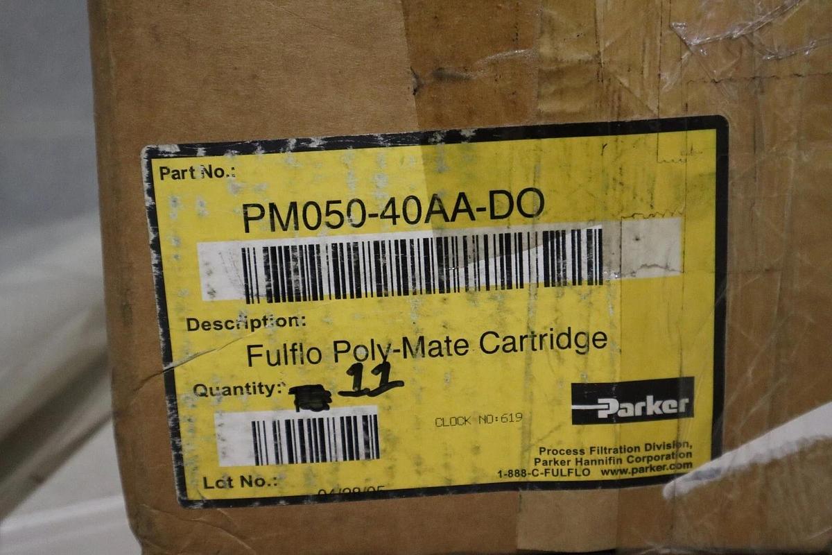 PARKER PM050-40AA-DO FULFO POLY-MATE CARTRIDGE (ENTIRE BOX) STOCK 2938