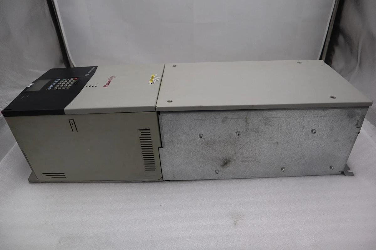 Used ALLEN BRADLEY 20BD077A0AYNANC0 AC DRIVE POWERFLEX 700 480V AC 60 HZ 60 HP #2108C