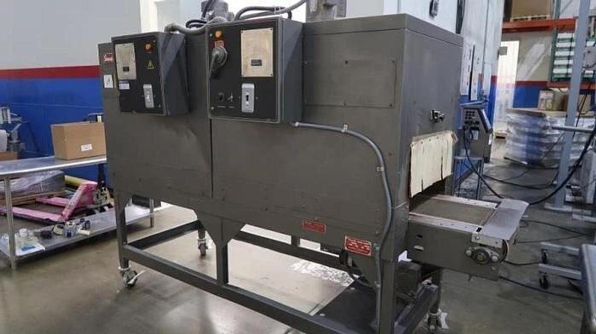 Used SHANKLIN T-72 HIGH SPEED SHRINK TUNNEL 22 INCH WIDE