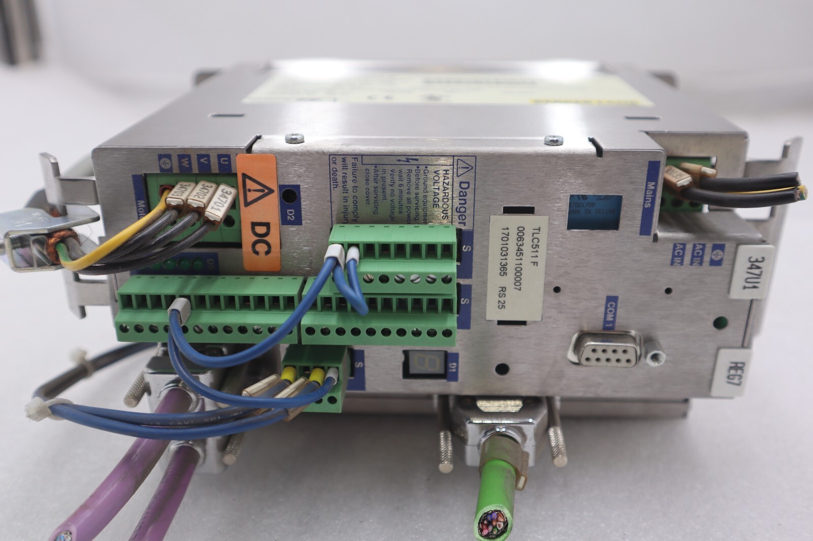 Used Bereger Lahr TLC511 F Servo Drive POSITIONING CONTROLLER 5 AMP STOCK B-712