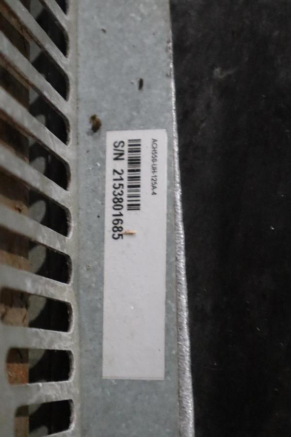 Used ABB ACH550-UH-125A-4 AC DRIVE 550 SERIES 3 PHASE 380-480 V AC STOCK S686