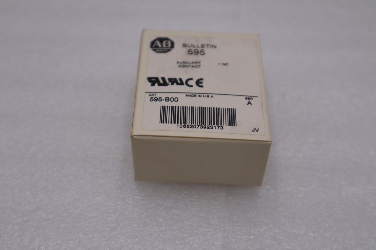 Used LOT OF 25 NEW OPEN BOX Allen Bradley 595-B00 Auxiliary Contact Series A H1368A