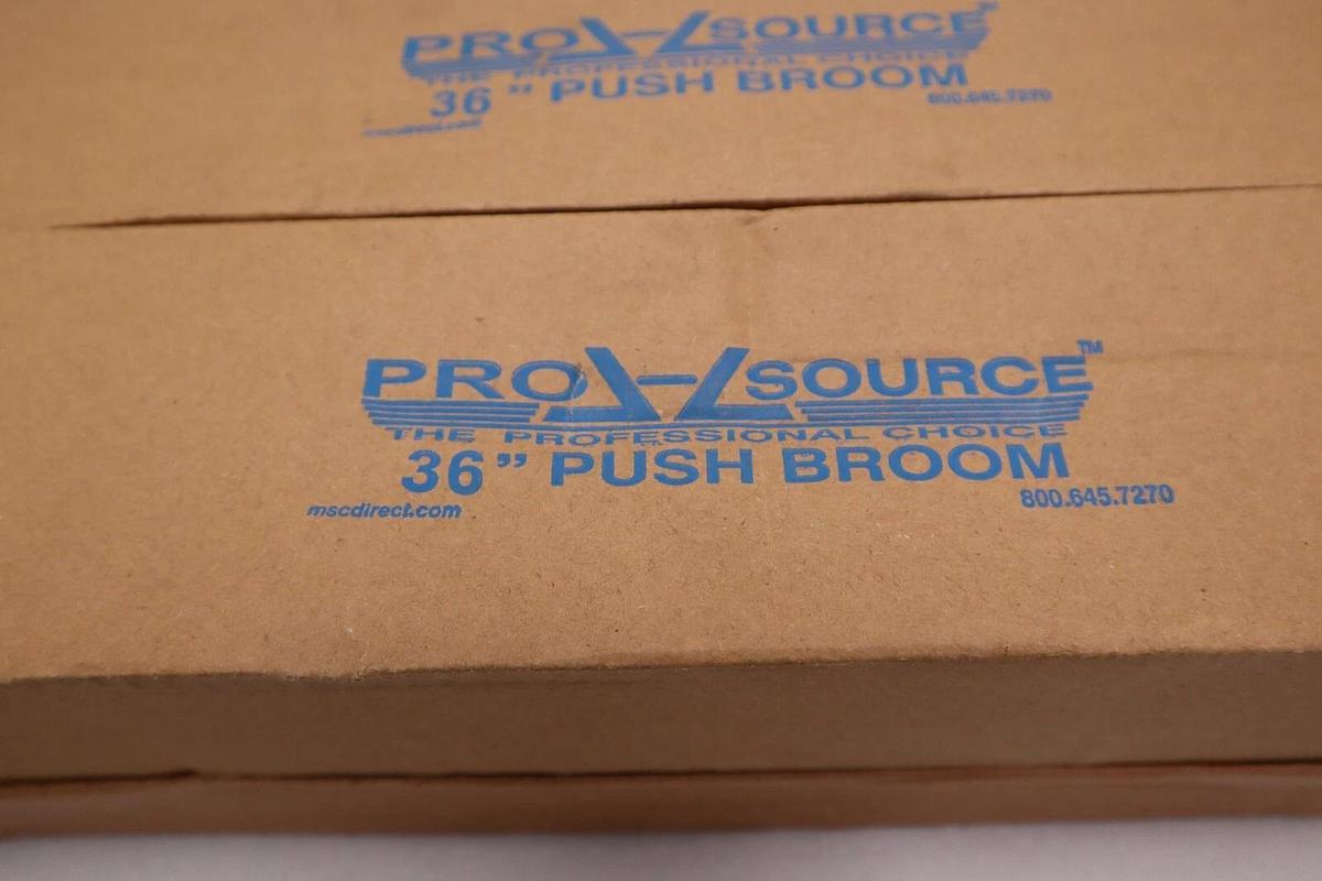 Used NEW PRO SOURCE 165-36 MSC 36" Fine Sweep Flagged Push Broom Head STOCK H320
