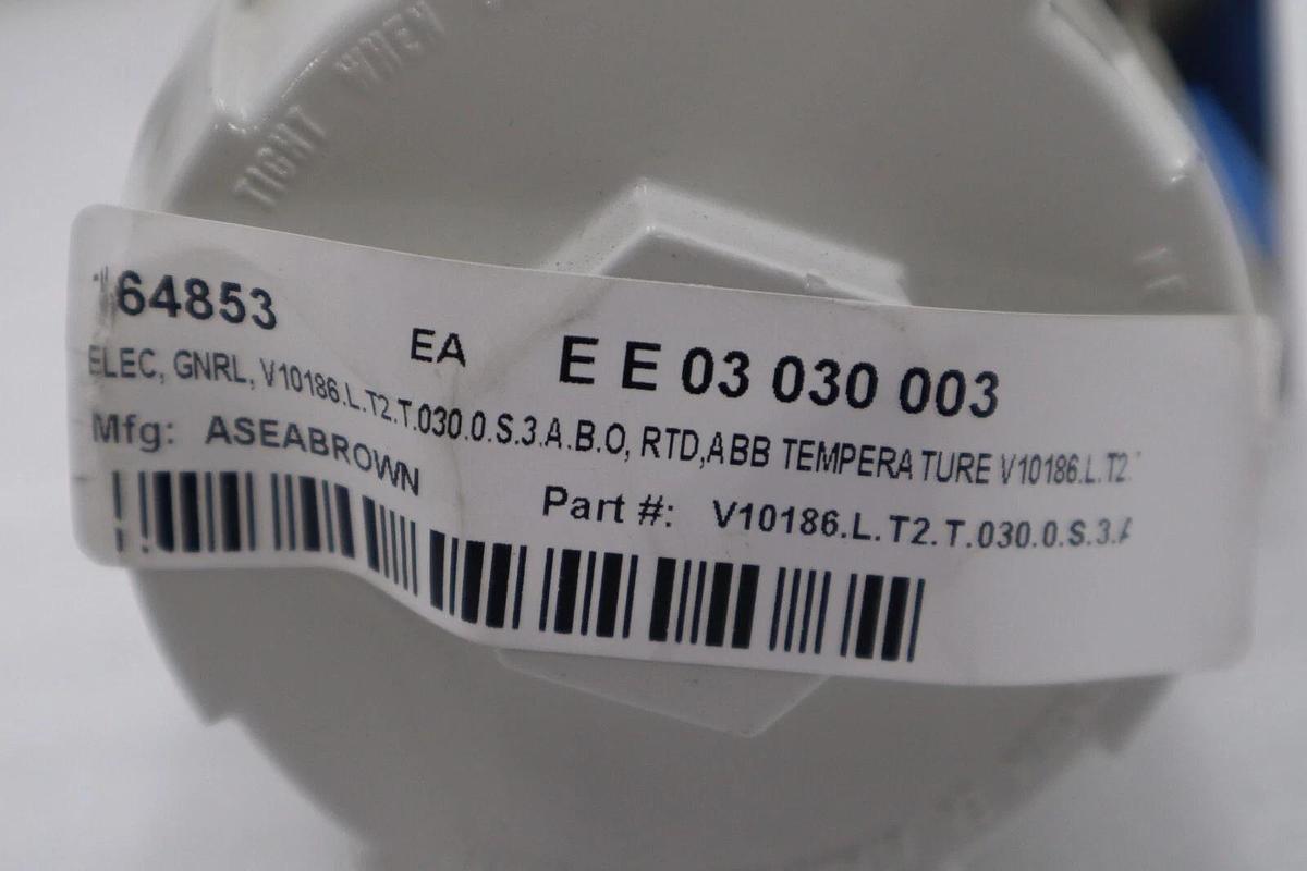 ABB V10186-LT2T02T0300S3AB0 TEMPETURE SENSOR STOCK #G-46A
