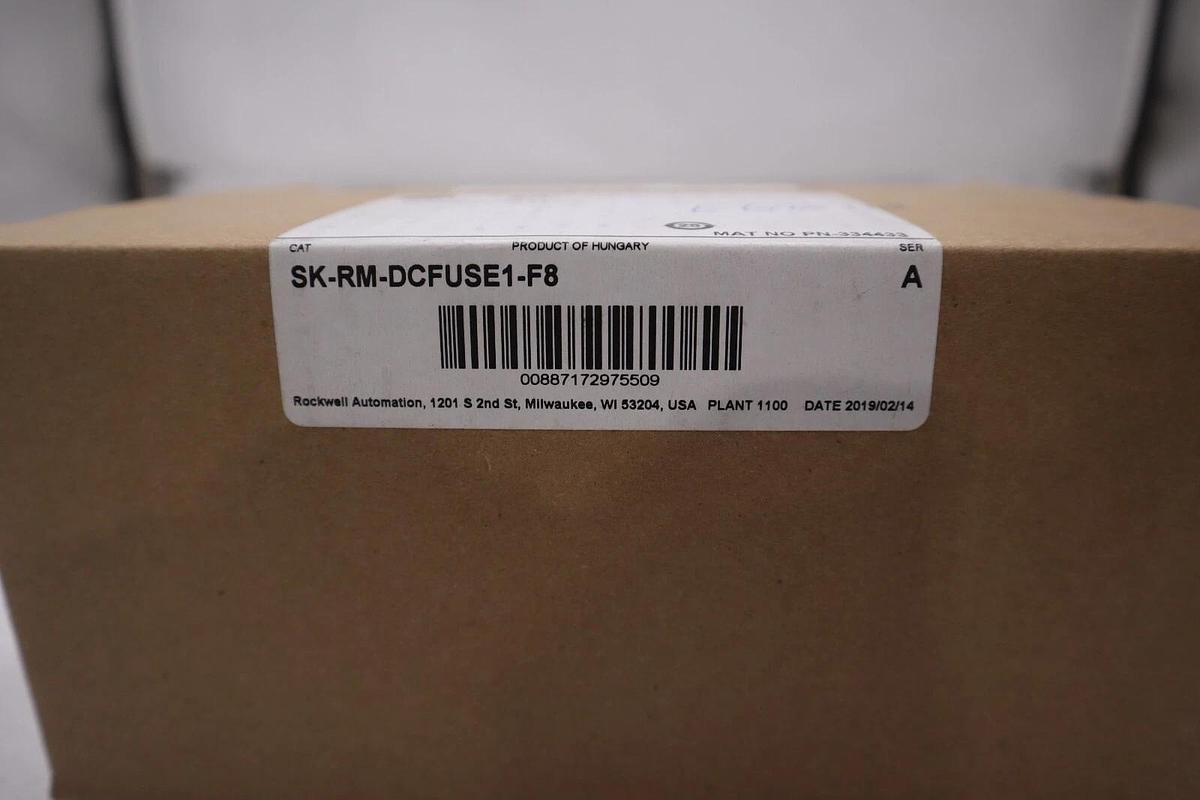 Used NEW SEALED Allen Bradley sk-rm-dcfuse1-f8 SER A PowerFlex 750 Fuse Stock G104