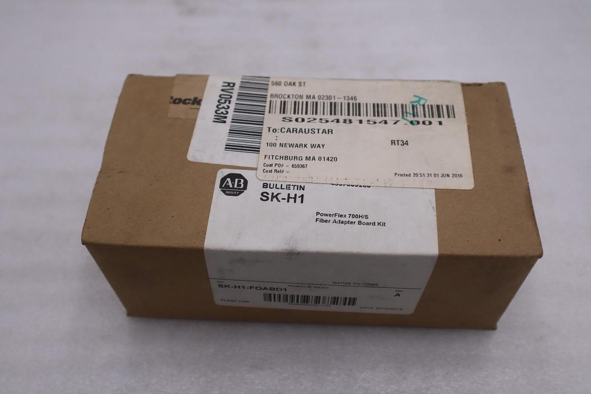 Allen Bradley SK-H1-FOABD1 CONFORMAL COATED FIBER OPTIC ADAPTER BOARD #GF352A