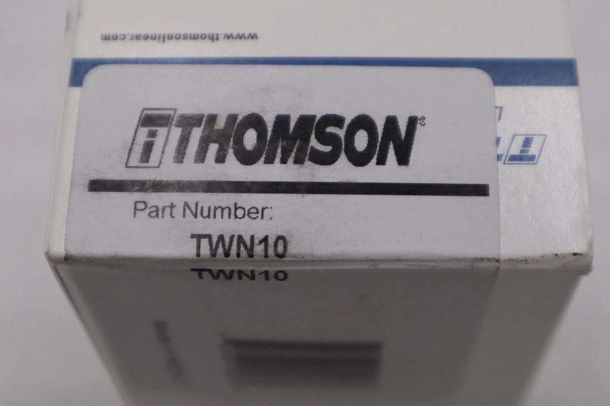 Used NEW THOMSON TWN10OPN Linear Ball Bushing Bearing Twin Pillow Block STOCK H1092