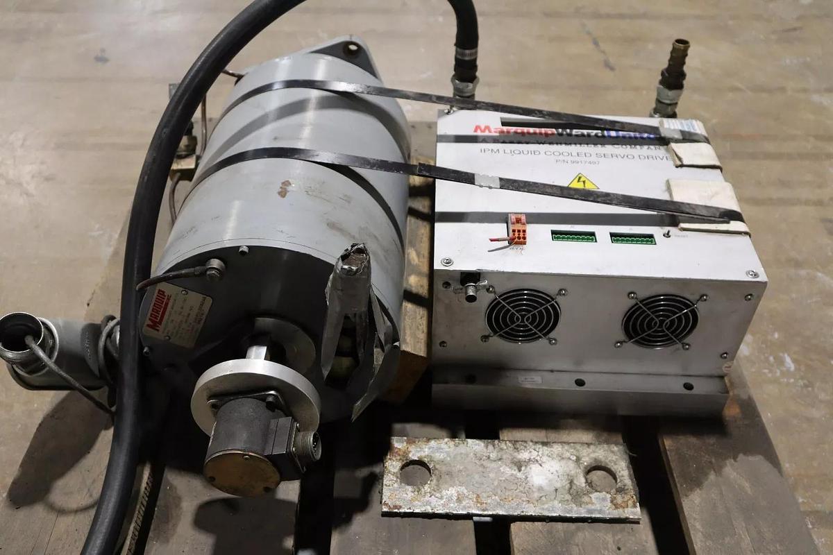 Used MARQUIP 9917497/ 01K25L5082AD SERVO DRIVE IPM LIQUID-COOLED UNIT STOCK S-586