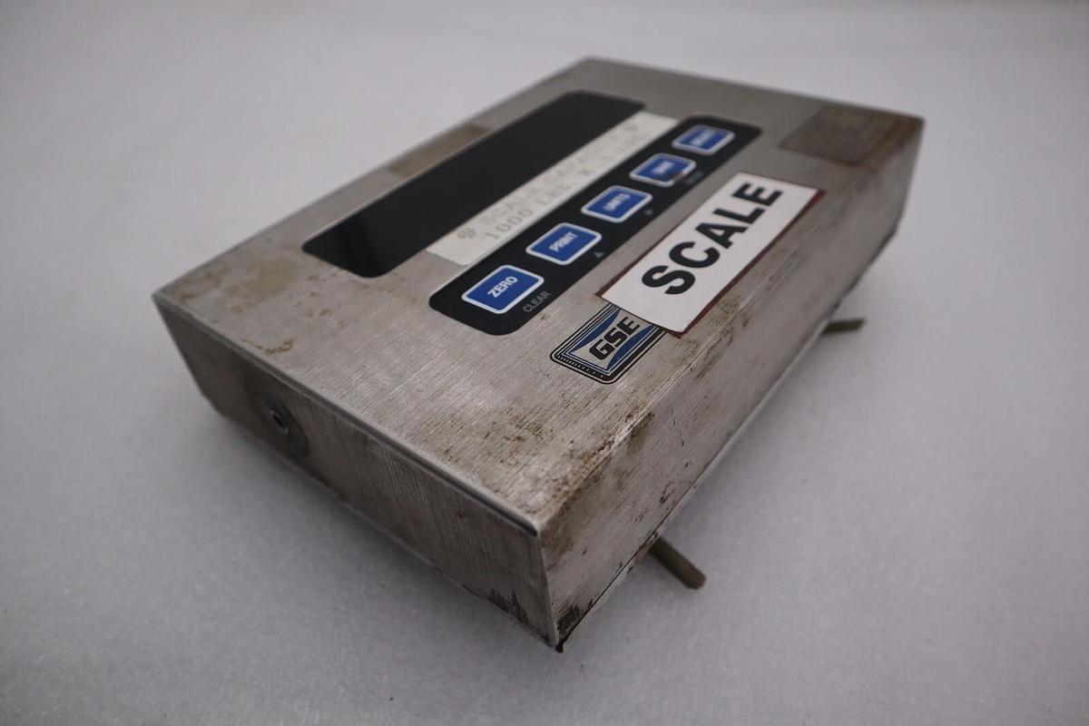 Used GSE 200450-02003 SCALE SYSTEMS SCREEN MDL 450 #4336