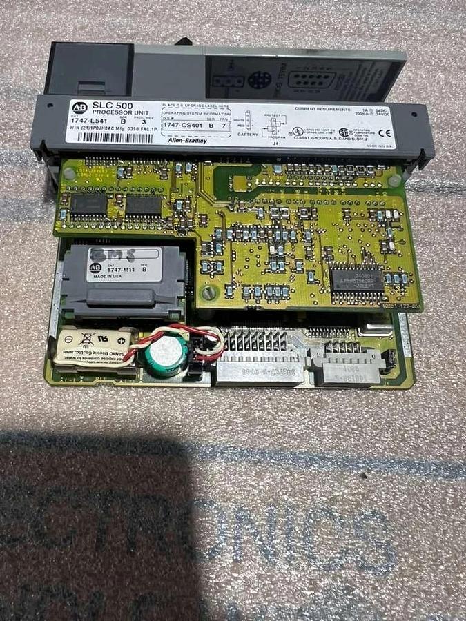 NEW OPEN BOX AB 1747-L541 SER B ALLEN BRADLEY SLC500 PROCESSOR UNIT STK L810CC
