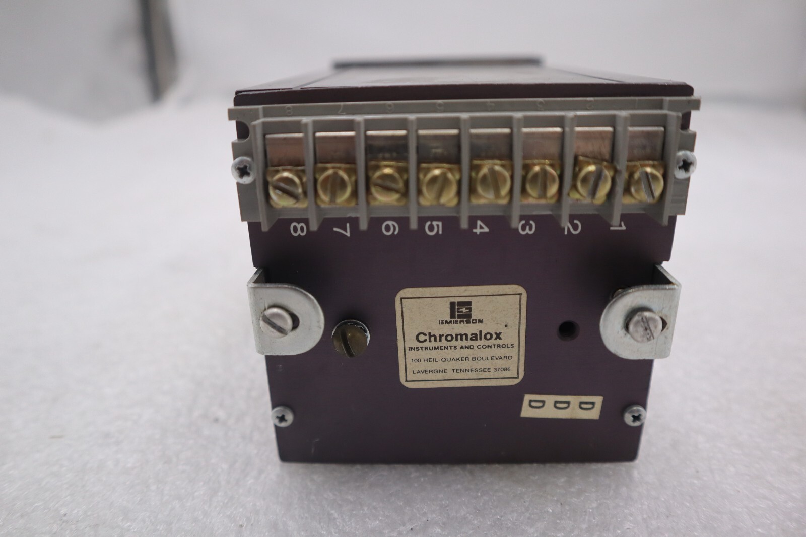 Used CHROMALOX 3800 SERIES CONTROLLER #K-2657