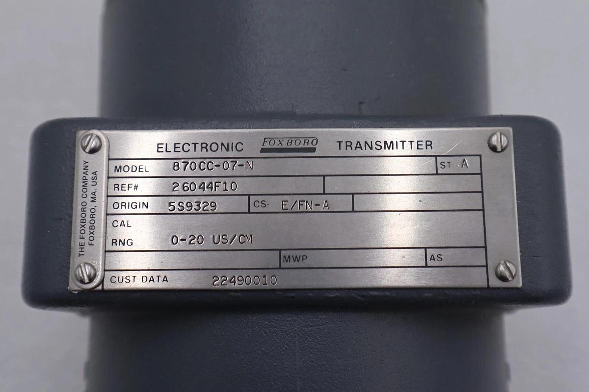 Used NEW Foxboro 870CC-07-N Electronic Transmitter STOCK 2195
