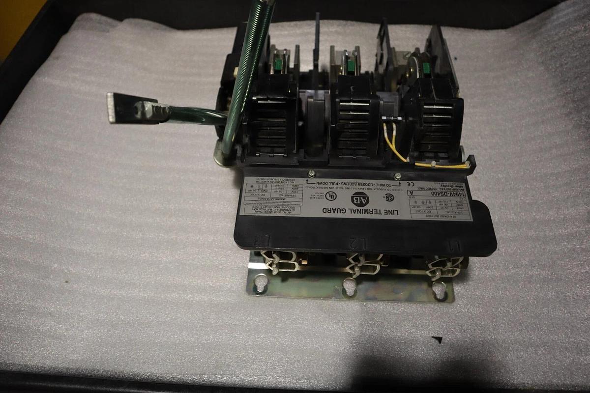 Used AB 1494V-DS400 400 AMP VARABLE DEPTH SWITCH ALLEN BRADLEY STOCK 5336
