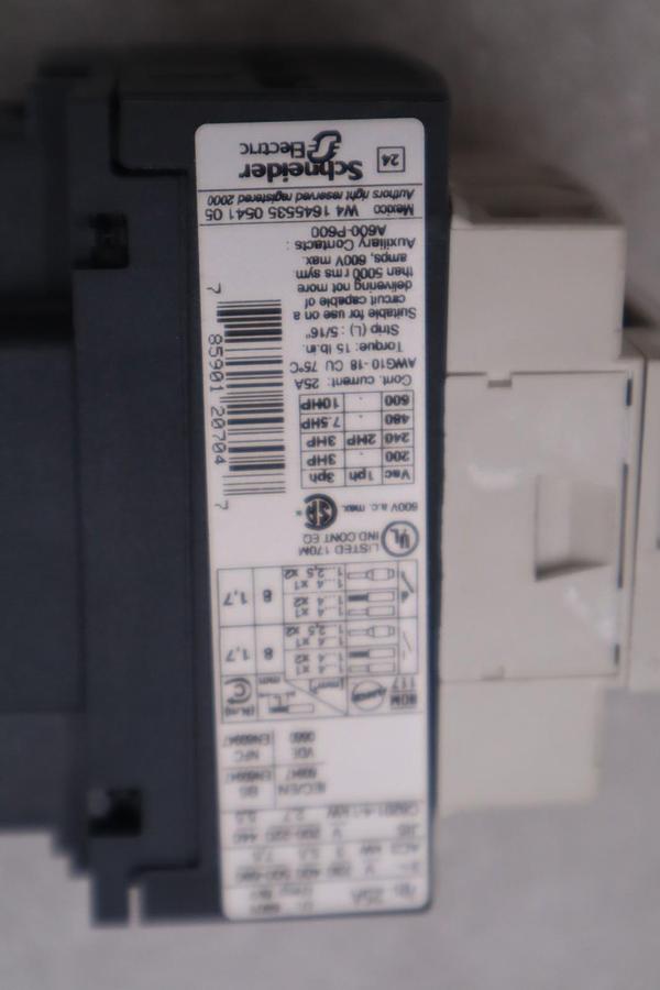 Used SQUARE D LC1D12G7 SCHNEIDER CONTACTOR STOCK #K-1954A