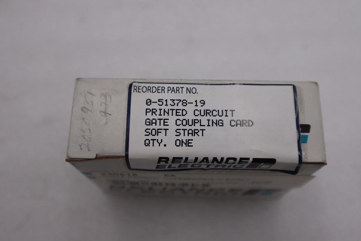 Reliance Electric ABB 0-51378-19 Printed Gate Coupling Card NEW STOCK #G868A