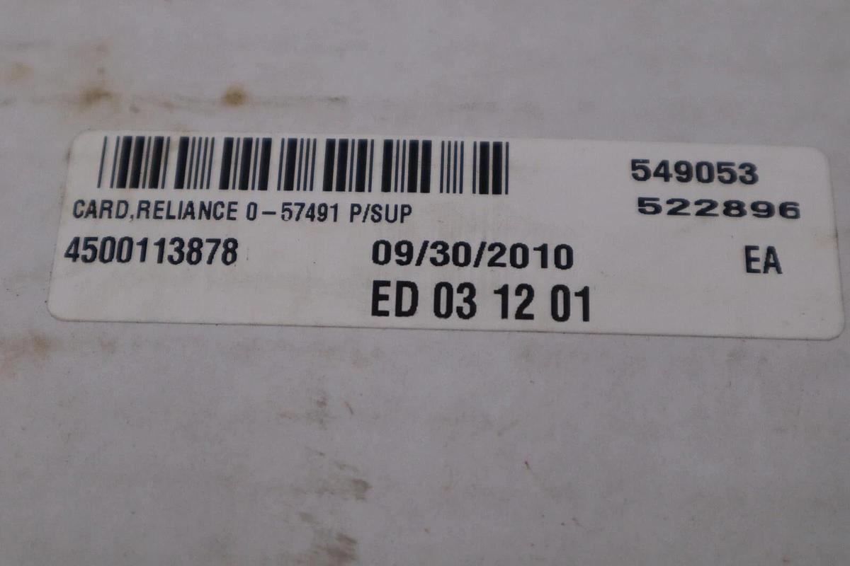 Used ASEA BROWN BOVERI 0-57491 / 057491 POWER SUPPLY 275 W 5/2.5 AMP 120/240 VAC G488