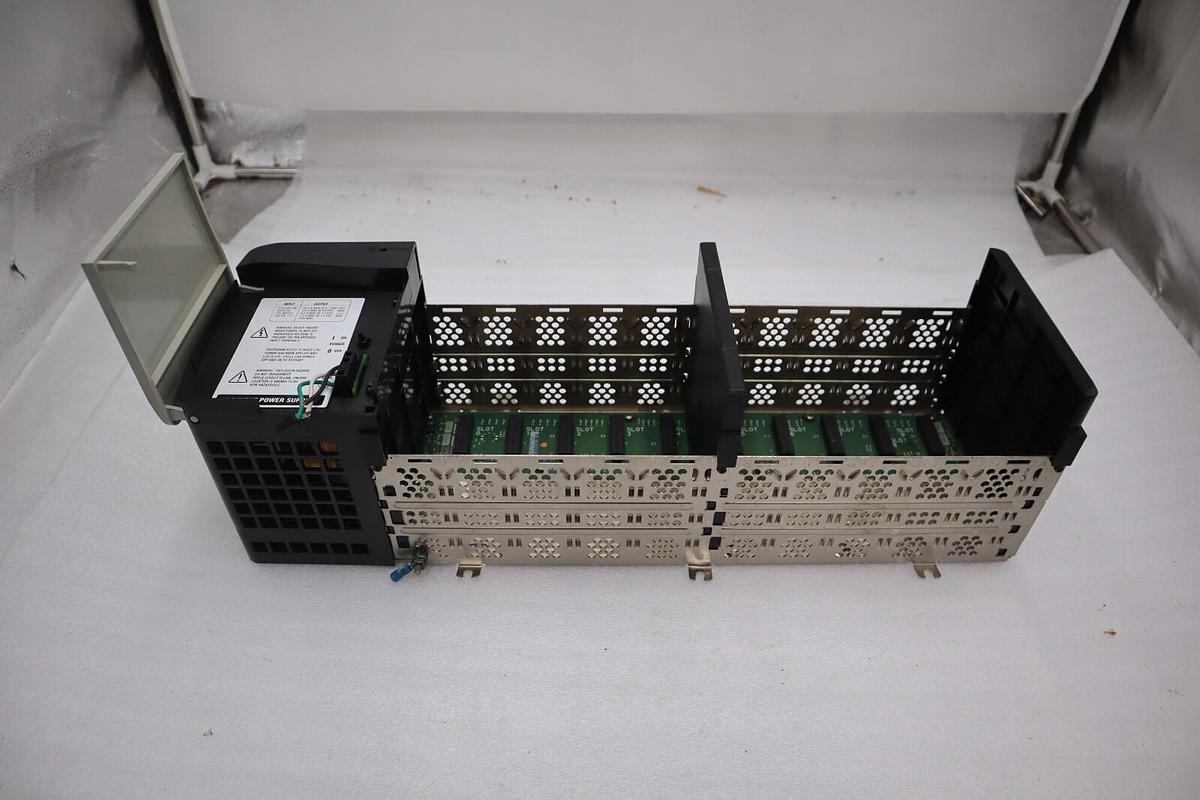 Used Allen-Bradley 1756-PA72/ 1756-A10 ControlLogix AC Power Supply STOCK 3993-A
